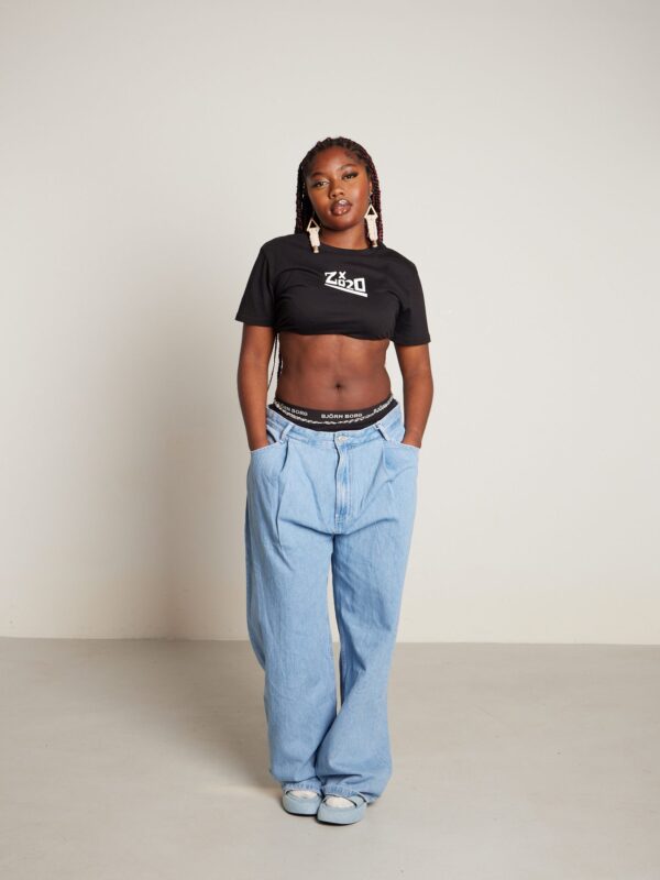 Women Black Tee