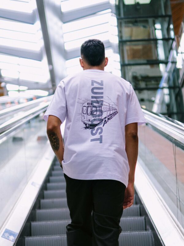 Oversized Metro 53 White Tee